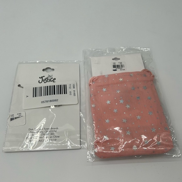 Justice necklaces 1 A letter necklace and 1 panda necklace both new necklaces - Picture 2 of 2